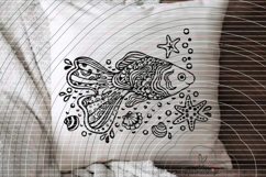 Paradise Fish cutting file SVG DXF Product Image 3