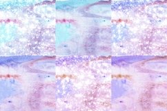 Paradise Watercolor Digital Papers Glitter Background Product Image 3