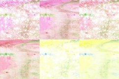 Paradise Watercolor Digital Papers Glitter Background Product Image 4