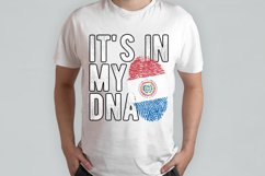It&#039;s in my DNA Paraguay Flag Fingerprint PNG Sublimation Product Image 2