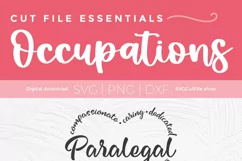 This Paralegal svg file is perfect for tote bags and shirts created with your Silhouette machine!