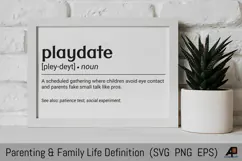 Funny Parenting & Family Life Definition SVG Collection Product Image 3