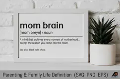 Funny Parenting & Family Life Definition SVG Collection Product Image 5