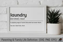 Funny Parenting & Family Life Definition SVG Collection Product Image 6