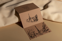 Paris Street Scene Sketches Product Image 7