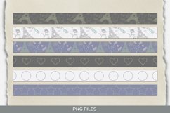 Paris with Vintage Color Seamless Pattern Stripe Product Image 1