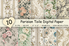 parisian toile pattern, parisian digital paper, parisian seamless pattern, french vintage pattern, french floral paper, parisian wallpaper design, antique french wallpaper, parisian botanical pattern, parisian stripe pattern, parisian gingham pattern, par