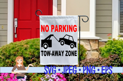 No Parking Tow-Away Zone Product Image 1