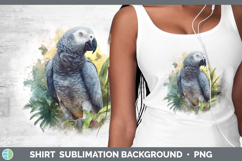 GorgeousParrot Botanicals Shirt design.