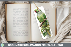 GorgeousParrot Botanicals Bookmark design.