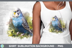 GorgeousParrot Botanicals Shirt design.