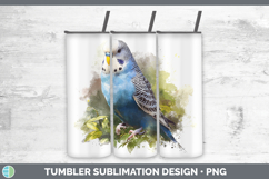 GorgeousParrot Botanicals Tumbler design.