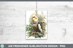 GorgeousParrot Botanicals Air Freshener design.