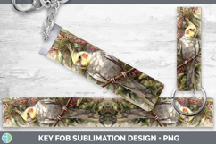 GorgeousParrot Botanicals Key Fob design.