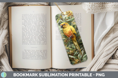 GorgeousParrot Botanicals Bookmark design.