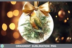 GorgeousParrot Botanicals Ornament design.