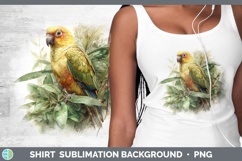 GorgeousParrot Botanicals Shirt design.