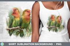 GorgeousParrot Botanicals Shirt design.