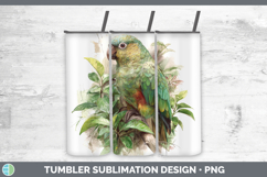 GorgeousParrot Botanicals Tumbler design.