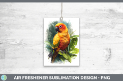 GorgeousParrot Botanicals Air Freshener design.