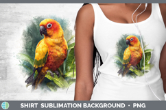 GorgeousParrot Botanicals Shirt design.