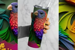 Parrot Tumbler Wrap, 20 oz tumbler wrap, Parrot png, Parrot Tumbler Wrap
