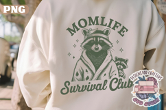 Mom&#039;s Life Quote Sublimation Bundle 18 PNG Raccoon Funny Product Image 8