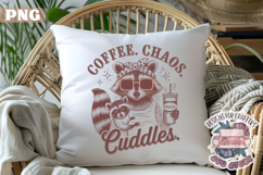 Mom&#039;s Life Quote Sublimation Bundle 18 PNG Raccoon Funny Product Image 6