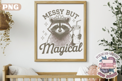 Mom&#039;s Life Quote Sublimation Bundle 18 PNG Raccoon Funny Product Image 4