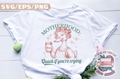 Funny Mom Quote Retro Animals Vintage SVG Mother&#039;s Day Tired Product Image 2
