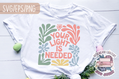 Floral Quote Abstract Boho Aesthetic SVG Motivational Product Image 2