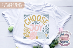 Floral Quote Abstract Boho Aesthetic SVG Motivational Product Image 6