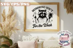 Funny Mom Quote Retro Animals Vintage SVG Mother's Day Tired Product Image 7
