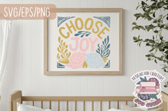 Floral Quote Abstract Boho Aesthetic SVG Motivational Product Image 5