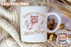 Funny Mom Quote Retro Animals Vintage SVG Mother's Day Tired Product Image 7