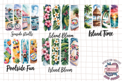 Summer Brushstrokes Watercolor Sublimation Bundle 41 PNG Product Image 5
