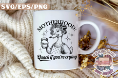 Funny Mom Quote Retro Animals Vintage SVG Mother&#039;s Day Tired Product Image 6