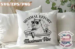 Funny Quote Retro Animals Vintage SVG Motivational Vintage Product Image 4