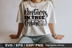 True crime SVG Design - Stay At Home Detective Product Image 2