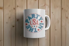 Peace Love Freedom 4th of July SVG, Holiday T-shirt Design Product Image 4