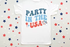 Party In The Usa SVG, 4th Of July SVG Design Product Image 3