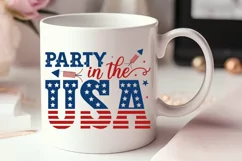 Party in the USA SVG , American SVG , Independence Day SVG Product Image 2