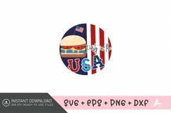 Party in the USA SVG Design,Patriotic SVG,USA Pride Product Image 1