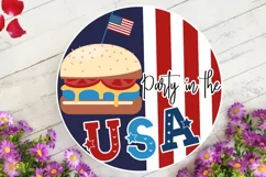 Party in the USA SVG Design,Patriotic SVG,USA Pride Product Image 2