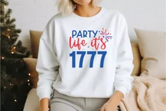 Party life it's 1777 SVG,Liberty SVG,United States SVG Product Image 2