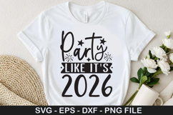 Happy New Year SVG Design - Why Wait Till Midnight Product Image 2