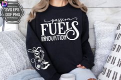 Passion Fuels Innovation Sleeve SVG, Entrepreneur Sleeve SVG Product Image 3