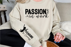 Passion in work Sleeve SVG Design Product Image 3
