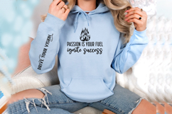 Passion is Your Fuel Ignite Success Sleeve SVG Design Product Image 3