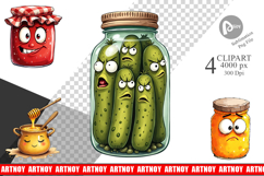 Aggressive Preserves Clipart Product Image 1
